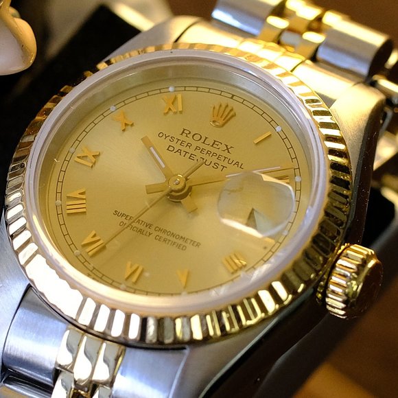 Rolex Datejust All Factory With Papers 26mm Watch - Picture 1 of 5